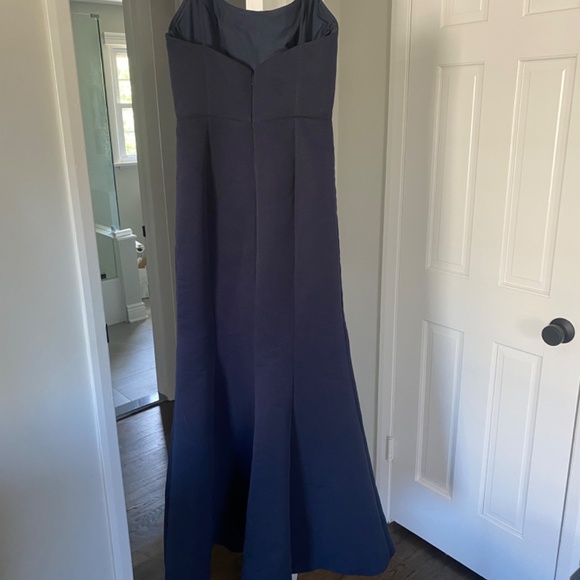 AmSale Navy Bridesmaid dress - Picture 3 of 3